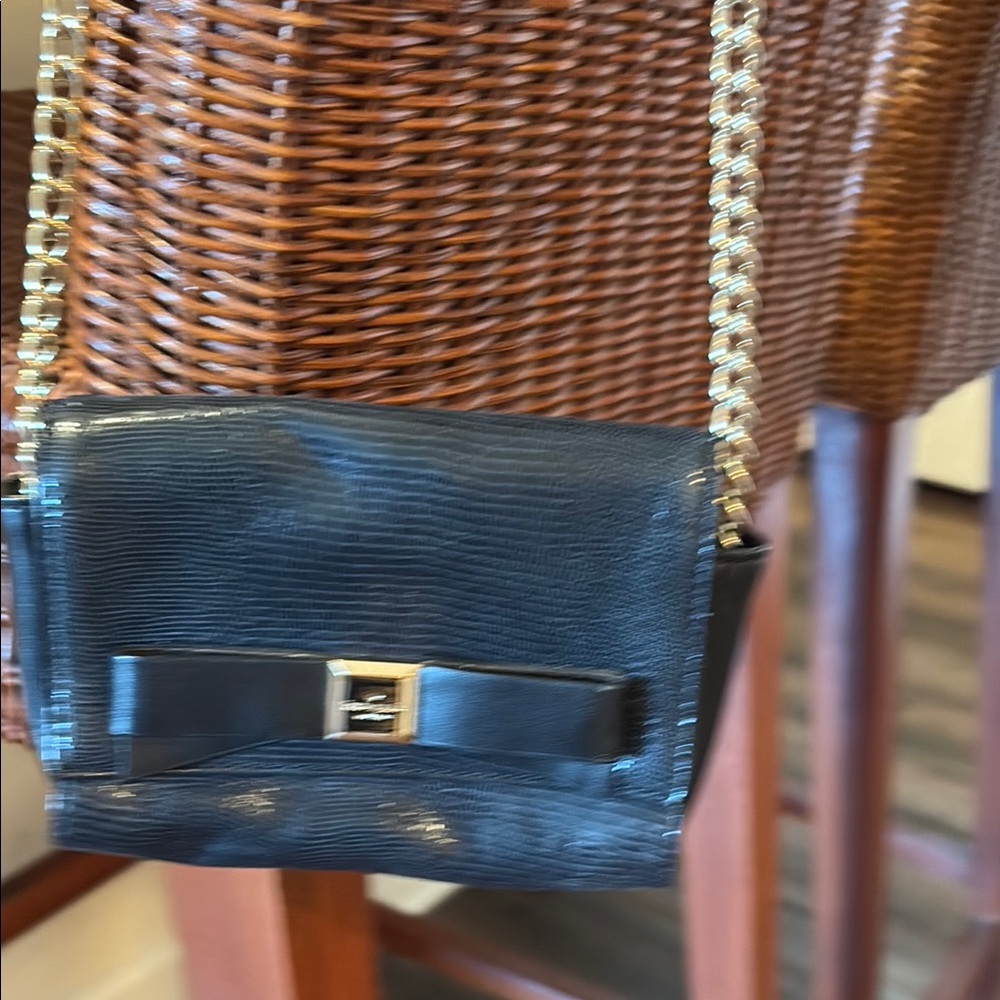 Kate spadel lillian  Milford park black leather shoulder bag nwot